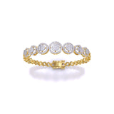 Ivana Jewels Bracelets 7-Stone Diamond Bracelet