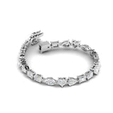 Ivana Jewels Bracelets Diamond Bracelet with Various Cuts