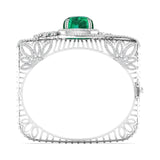 Ivana Jewels Bracelets Diamond Cluster Bangle