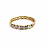 Ivana Jewels Bracelets Edgy Round Cut Diamonds Bracelet