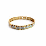 Ivana Jewels Bracelets Edgy Round Cut Diamonds Bracelet