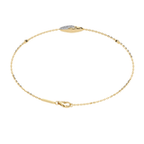 Ivana Jewels Bracelets Heartfelt Diamond Bangle