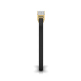 Ivana Jewels Bracelets Ivana Men's Bracelet With Black Colour Band