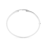 Ivana Jewels Bracelets Leaf Whisper Gold Diamond Bangle