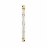 Ivana Jewels Bracelets Linear Diamond Bangle