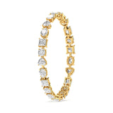Ivana Jewels Bracelets Multi Shapes Diamond Architectural Art Bracelet
