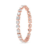 Ivana Jewels Bracelets Multi Shapes Diamond Architectural Art Bracelet