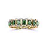 Ivana Jewels Bracelets Radiant Cut Green EMERALD Fancy Bracelet