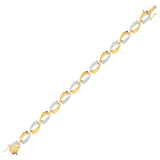 Ivana Jewels Bracelets Radiant Gold Diamond Link Bracelet