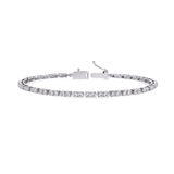 Ivana Jewels Bracelets Round Diamond Tennis Bracelet