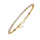 Ivana Jewels Bracelets Round Diamond Tennis Bracelet