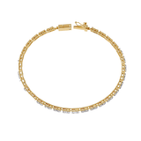 Ivana Jewels Bracelets Round Diamond Tennis Bracelet