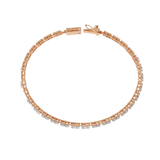 Ivana Jewels Bracelets Round Diamond Tennis Bracelet