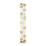 Ivana Jewels Bracelets Triple Row Diamond Bracelet
