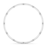 Ivana Jewels Bracelets Triple Row Diamond Bracelet