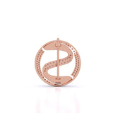 Ivana Jewels Brooch Sparkling Letter Brooch