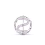 Ivana Jewels Brooch Sparkling Letter Brooch