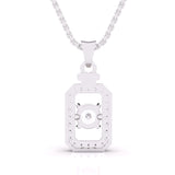 Ivana Jewels Charms & Pendant 1 Carat Solitaire Diamond Pendant Bourth