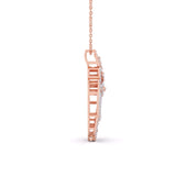 Ivana Jewels Charms & Pendant Classy Loop Diamonds Pendant