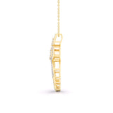 Ivana Jewels Charms & Pendant Classy Loop Diamonds Pendant