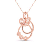 Ivana Jewels Charms & Pendant Classy Loop Diamonds Pendant