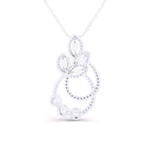 Ivana Jewels Charms & Pendant Classy Loop Diamonds Pendant