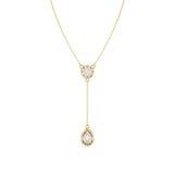 Ivana Jewels Charms & Pendant Moonstone Teardrop Y Pendant