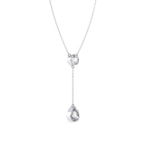Ivana Jewels Charms & Pendant Moonstone Teardrop Y Pendant