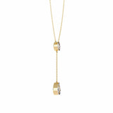 Ivana Jewels Charms & Pendant Moonstone Teardrop Y Pendant