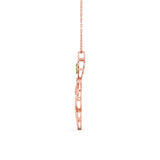 Ivana Jewels Charms & Pendant Peacock Feather Style Pendant