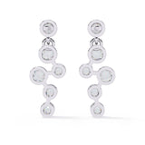 Ivana Jewels Earrings Dainty Diamond Dangling Drop Earrings
