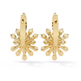 Ivana Jewels Earrings Dainty Flower Earrings with Stones