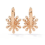 Ivana Jewels Earrings Dainty Flower Earrings with Stones