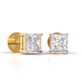 Ivana Jewels Earrings Fancy Princess Shape studs Earrings