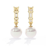 Ivana Jewels Earrings Freshwater Pearl Drop Earrings