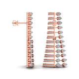 Ivana Jewels Earrings Lab Grown Diamonds Hanging Earring