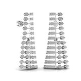 Ivana Jewels Earrings Lab Grown Diamonds Hanging Earring