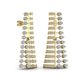 Ivana Jewels Earrings Lab Grown Diamonds Hanging Earring