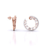 Ivana Jewels Earrings Multi Shape Open Hoop Earring