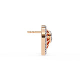 Ivana Jewels Earrings Radial Design Diamond Earrings