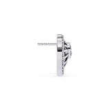 Ivana Jewels Earrings Radial Design Diamond Earrings