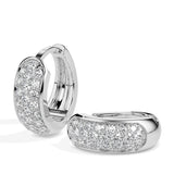 Ivana Jewels Earrings Round Cut Diamond