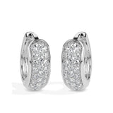 Ivana Jewels Earrings Round Cut Diamond