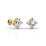 Ivana Jewels Earrings Solitaire Studs Earrings