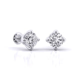 Ivana Jewels Earrings Solitaire Studs Earrings