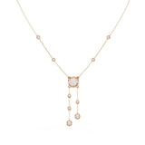 Ivana Jewels Necklaces Dainty Crystal Chain Necklace