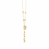 Ivana Jewels Necklaces Dainty Crystal Chain Necklace