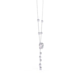 Ivana Jewels Necklaces Dainty Crystal Chain Necklace