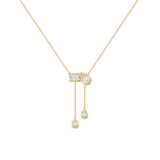 Ivana Jewels Necklaces Necklace with Diamond Drops
