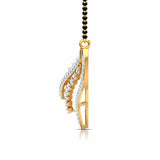 Ivana Jewels Pendant Marquise & Round Cut Diamond Cascade Mangalsutra